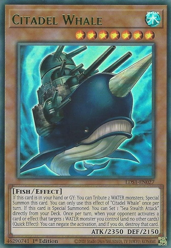 Image for Citadel Whale (Green) (LDS1-EN027) (LDS1) - YuGiOh
