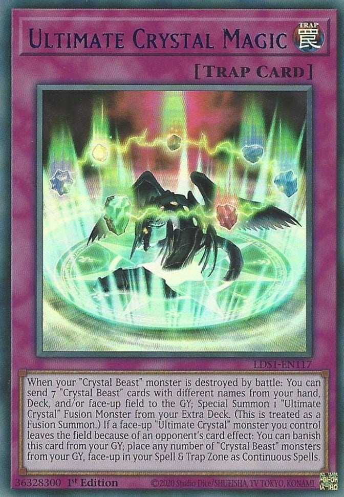 Image for Ultimate Crystal Magic (Blue) (LDS1-EN117) (LDS1) - YuGiOh