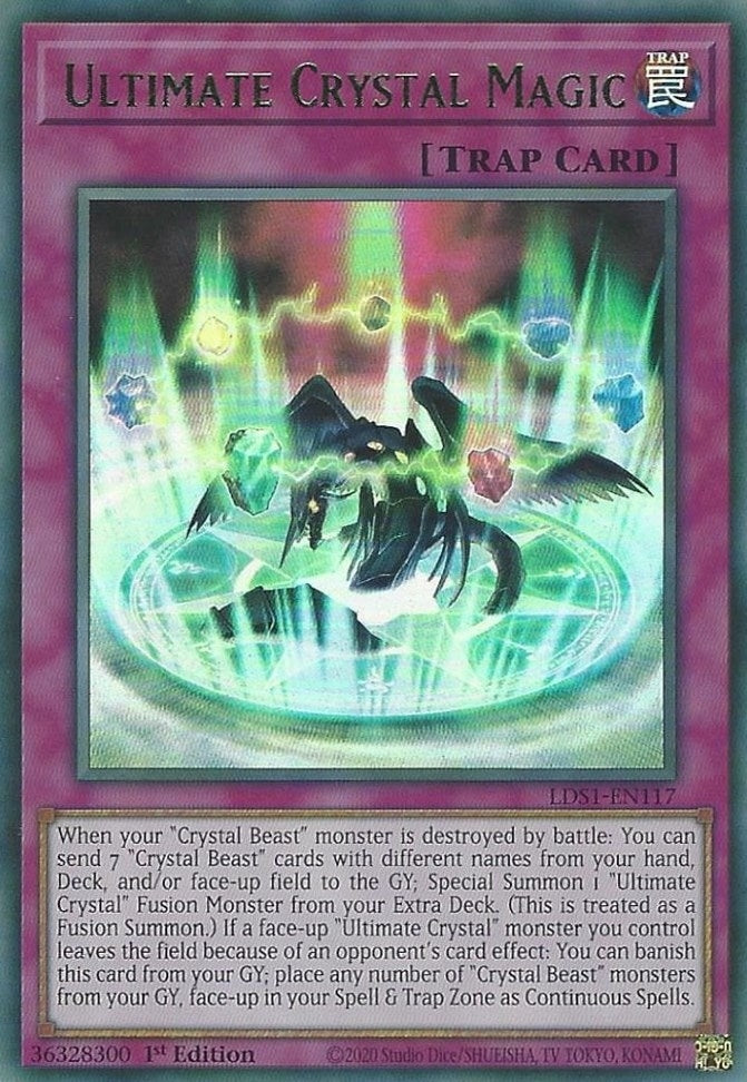 Image for Ultimate Crystal Magic (Green) (LDS1-EN117) (LDS1) - YuGiOh