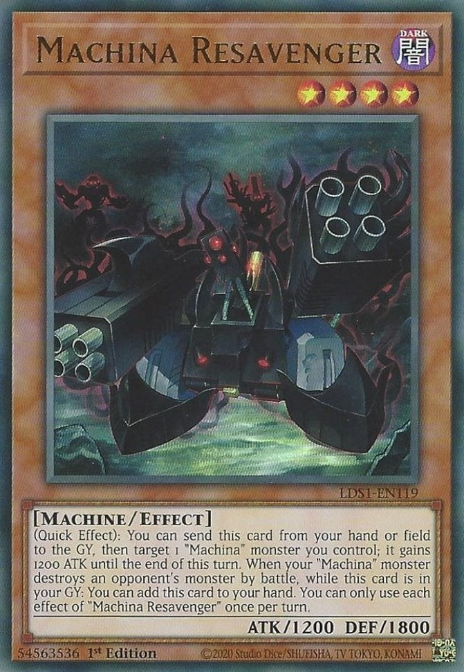 Image for Machina Resavenger (LDS1-EN119) (LDS1) - YuGiOh