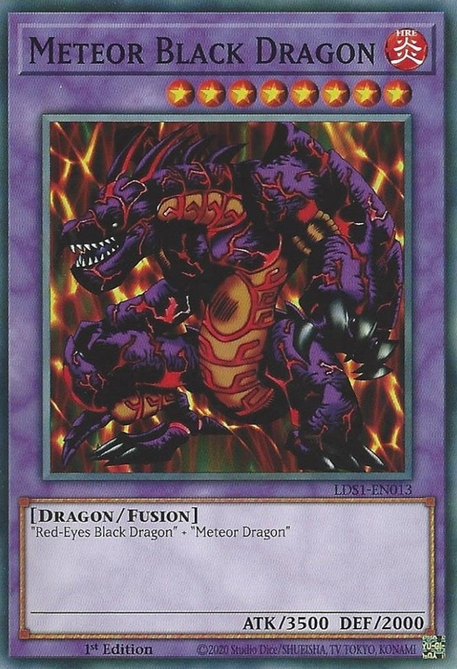 Image for Meteor Black Dragon (LDS1-EN013) (LDS1) - YuGiOh