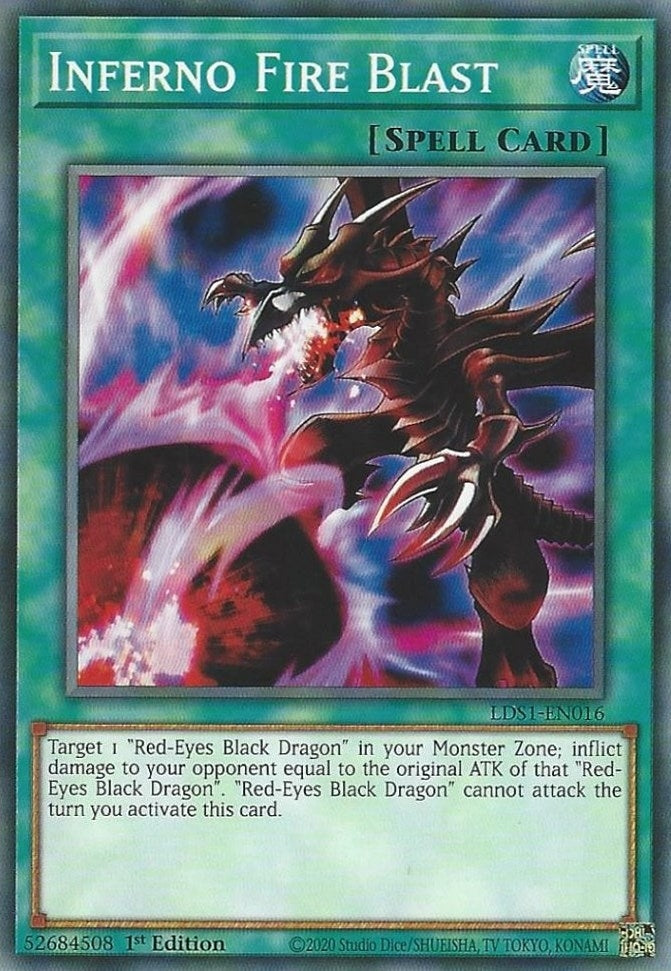 Image for Inferno Fire Blast (LDS1-EN016) (LDS1) - YuGiOh
