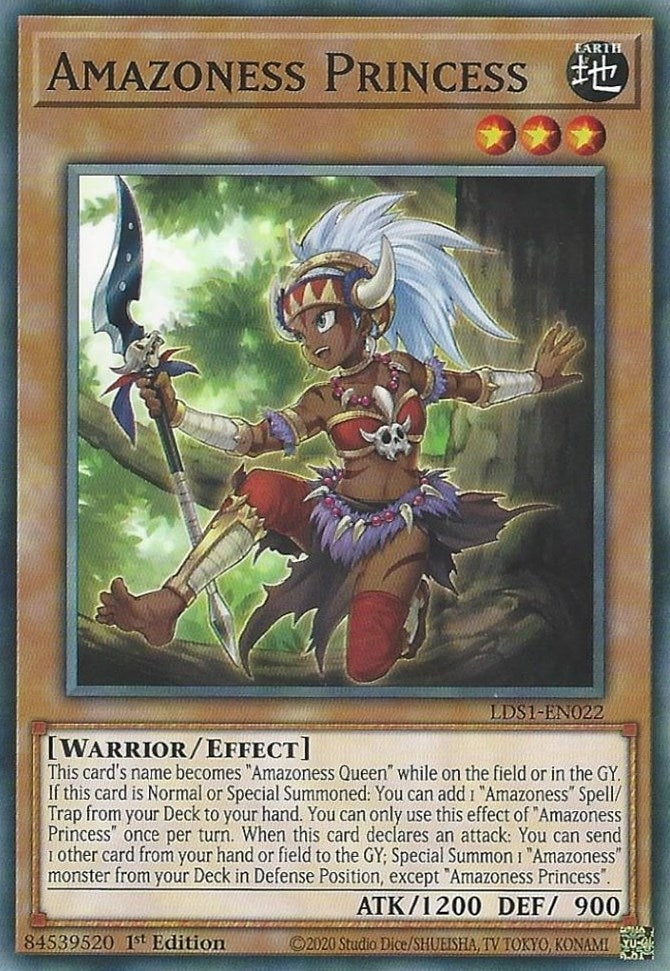 Image for Amazoness Princess (LDS1-EN022) (LDS1) - YuGiOh