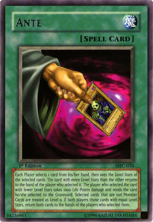 Image for Ante (MFC-034) (MFC) - YuGiOh