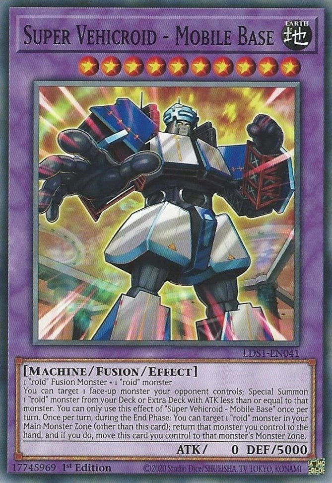 Image for Super Vehicroid - Mobile Base (LDS1-EN041) (LDS1) - YuGiOh