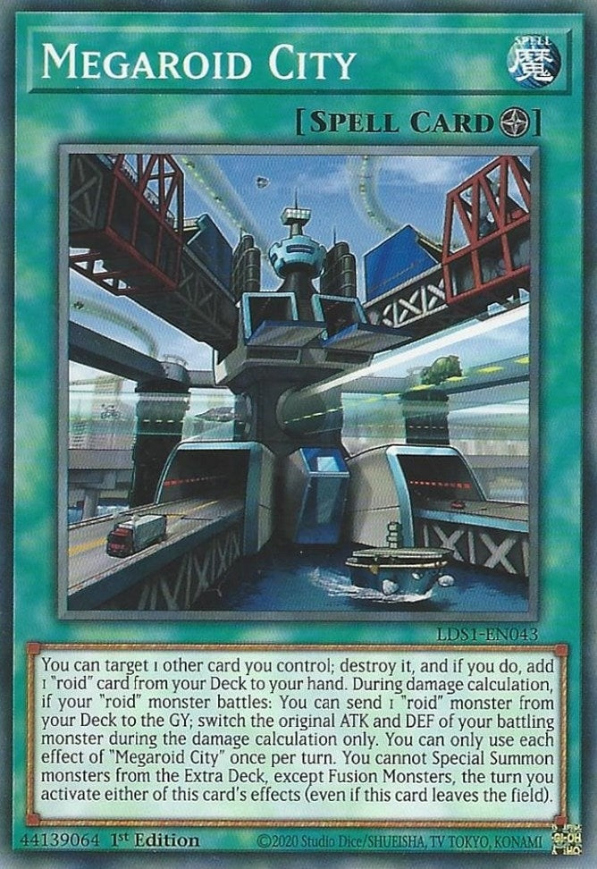 Image for Megaroid City (LDS1-EN043) (LDS1) - YuGiOh