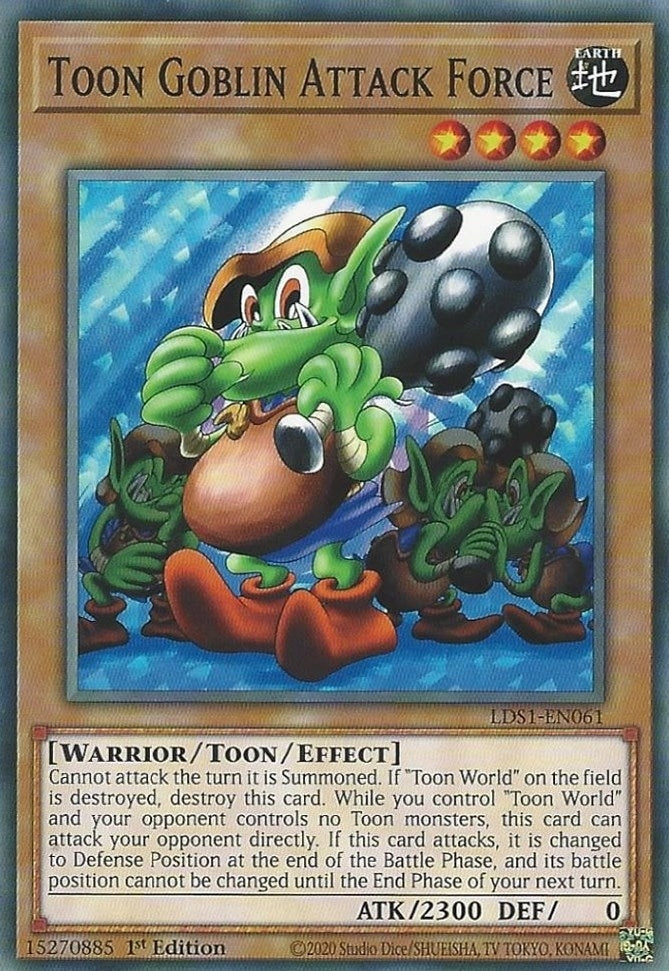 Image for Toon Goblin Attack Force (LDS1-EN061) (LDS1) - YuGiOh