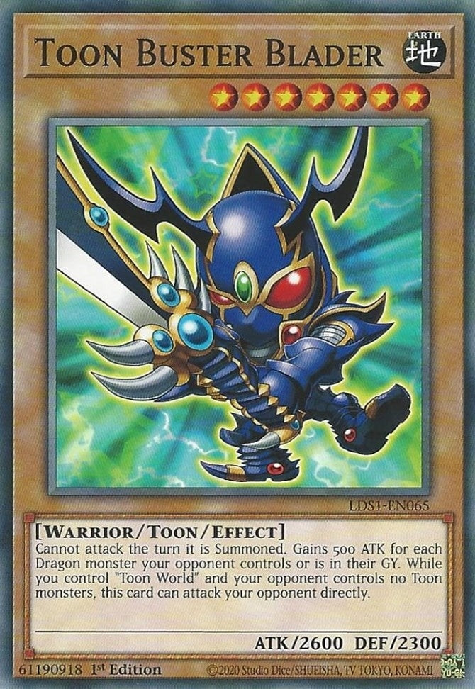 Image for Toon Buster Blader (LDS1-EN065) (LDS1) - YuGiOh