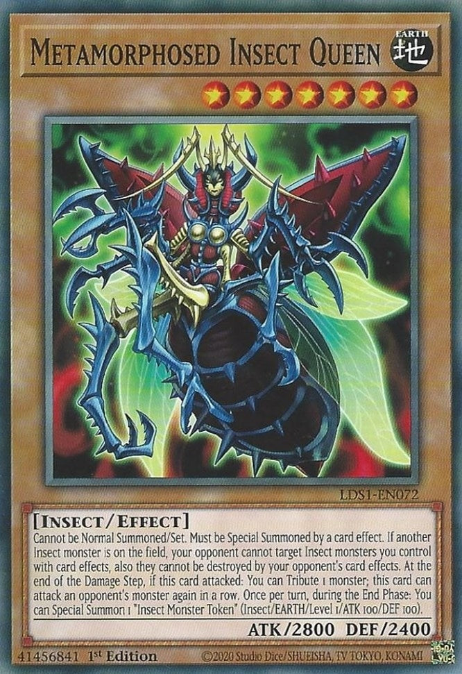 Image for Metamorphosed Insect Queen (LDS1-EN072) (LDS1) - YuGiOh