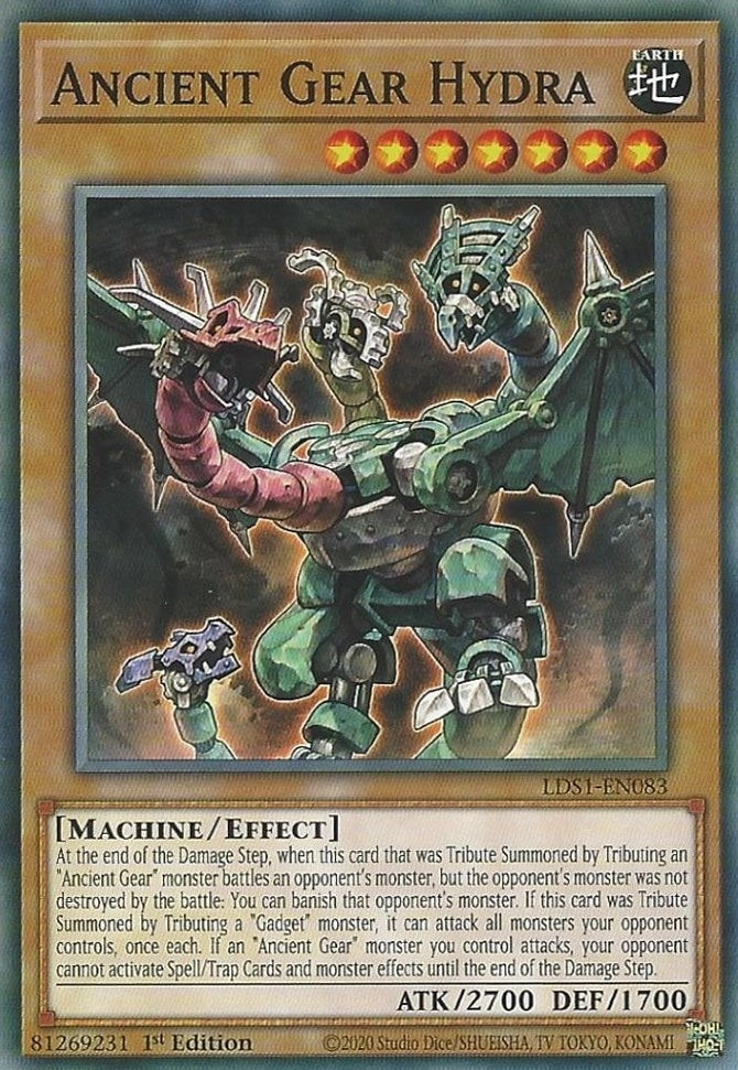 Image for Ancient Gear Hydra (LDS1-EN083) (LDS1) - YuGiOh