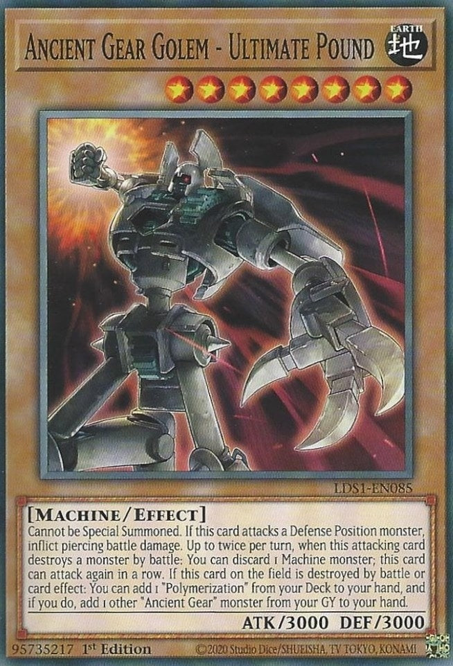 Image for Ancient Gear Golem - Ultimate Pound (LDS1-EN085) (LDS1) - YuGiOh