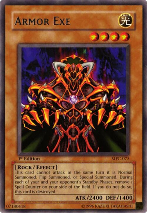 Image for Armor Exe (MFC-075) (MFC) - YuGiOh