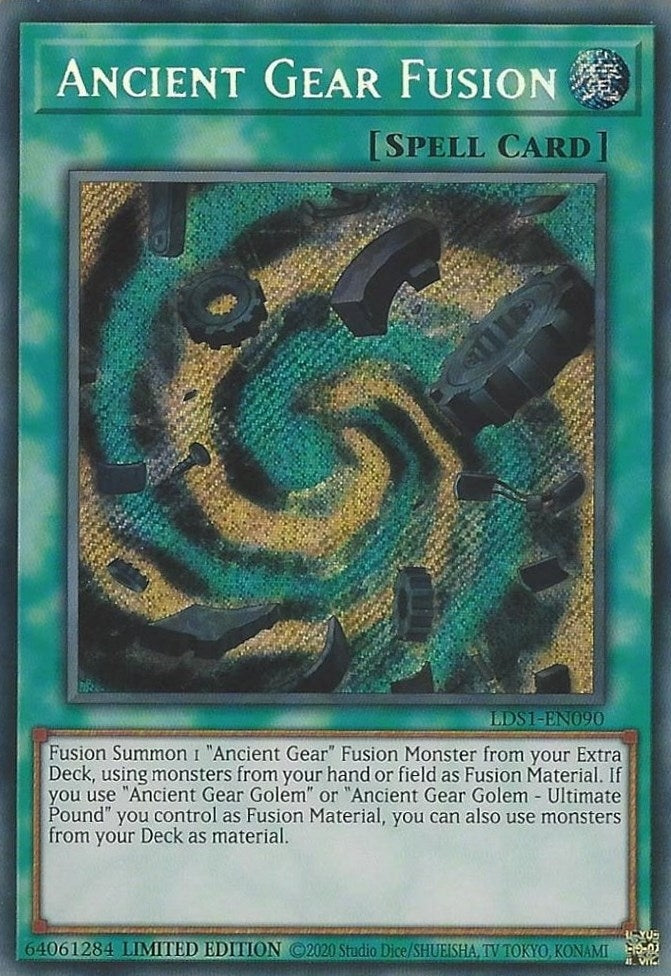 Image for Ancient Gear Fusion (LDS1-EN090) (LDS1) - YuGiOh