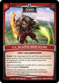 Image for G.Z., Blazerusher Squire (PR2020-145) (Argent Saga Promos) - Argent Saga TCG