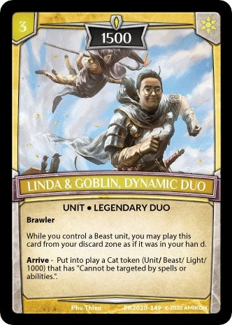Image for Linda & Goblin, Dynamic Duo (PR2020-149) (Argent Saga Promos) - Argent Saga TCG