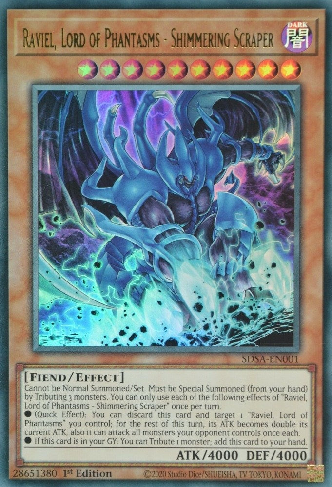 Image for Raviel, Lord of Phantasms - Shimmering Scraper (SDSA-EN001) (SDSA) - YuGiOh