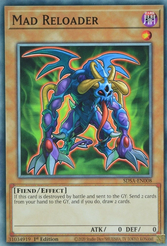 Image for Mad Reloader (SDSA-EN008) (SDSA) - YuGiOh