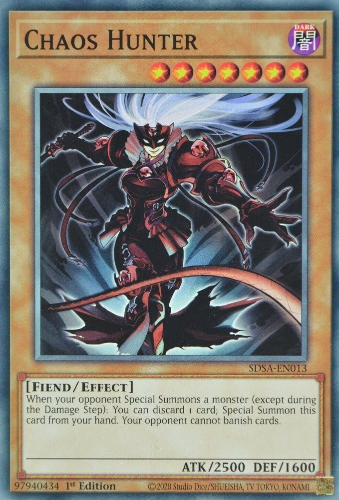 Image for Chaos Hunter (SDSA-EN013) (SDSA) - YuGiOh