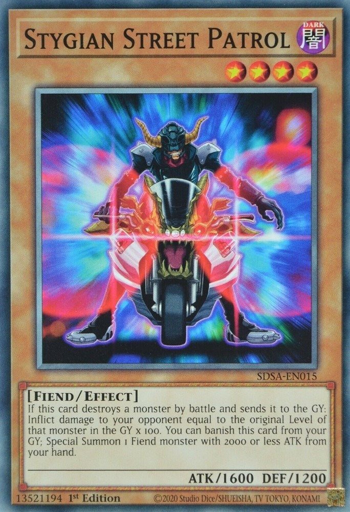 Image for Stygian Street Patrol (SDSA-EN015) (SDSA) - YuGiOh