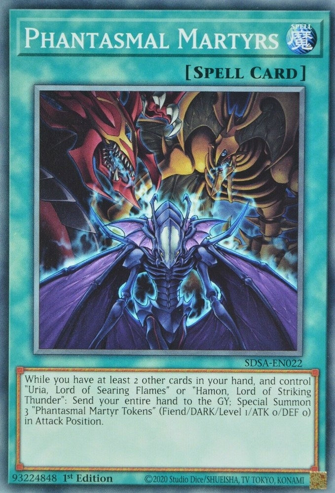 Image for Phantasmal Martyrs (SDSA-EN022) (SDSA) - YuGiOh