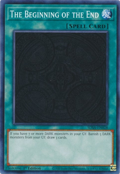 Image for The Beginning of the End (SDSA-EN028) (SDSA) - YuGiOh