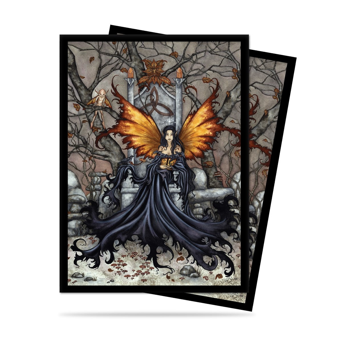 Image for Amy Brown Queen Mab Standard Size Deck Protectors (100-Pack) - Card Sleeves