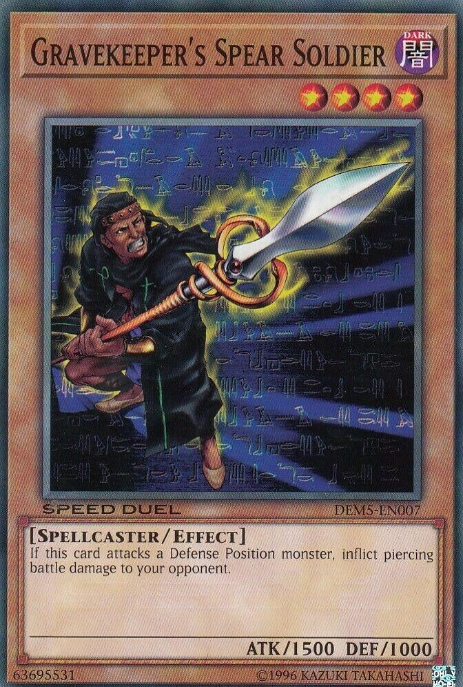 Gravekeeper's Spear Soldier (DEM5-EN007) (DEM5)