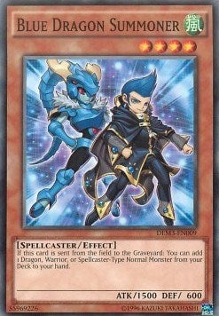 Image for Blue Dragon Summoner (DEM3-EN009) (DEM3) - YuGiOh