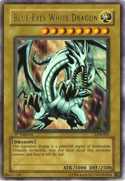 Image for Blue-Eyes White Dragon (LOB-001) (LOB) - YuGiOh