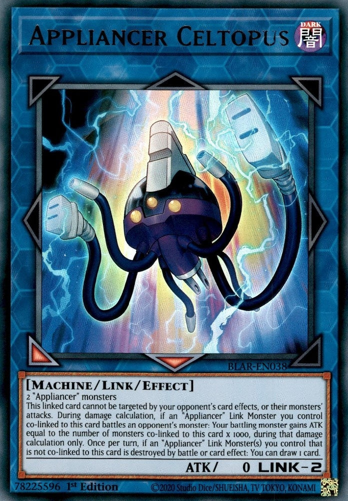 Image for Appliancer Celtopus (BLAR-EN038) (BLAR) - YuGiOh