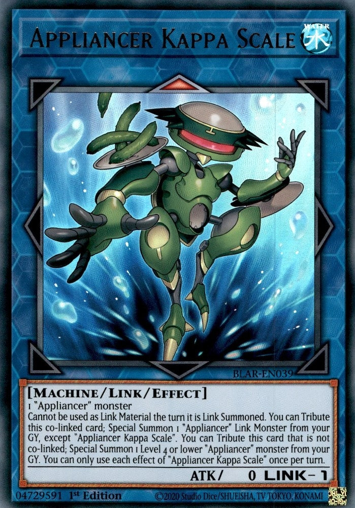 Image for Appliancer Kappa Scale (BLAR-EN039) (BLAR) - YuGiOh