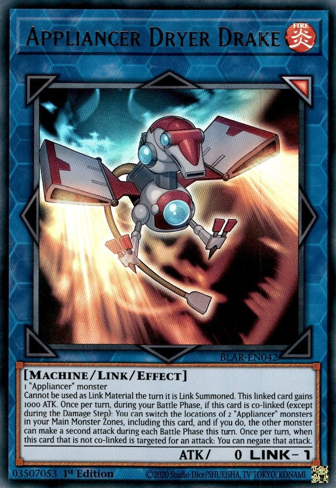 Image for Appliancer Dryer Drake (BLAR-EN042) (BLAR) - YuGiOh