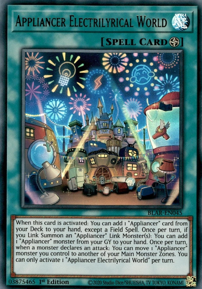 Image for Appliancer Electrilyrical World (BLAR-EN045) (BLAR) - YuGiOh