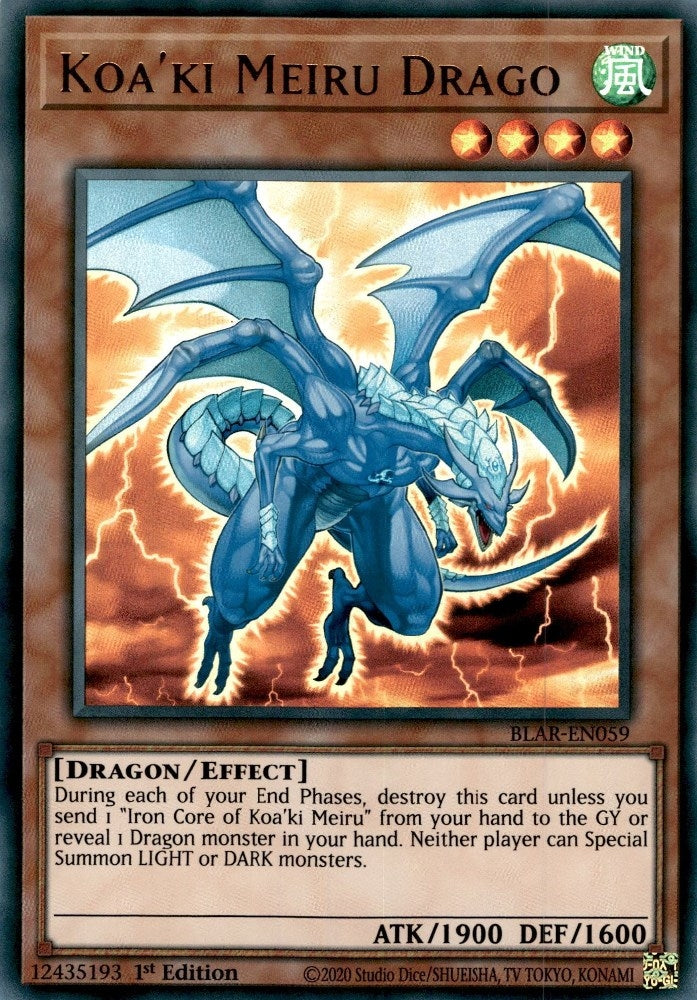 Image for Koa'ki Meiru Drago (BLAR-EN059) (BLAR) - YuGiOh