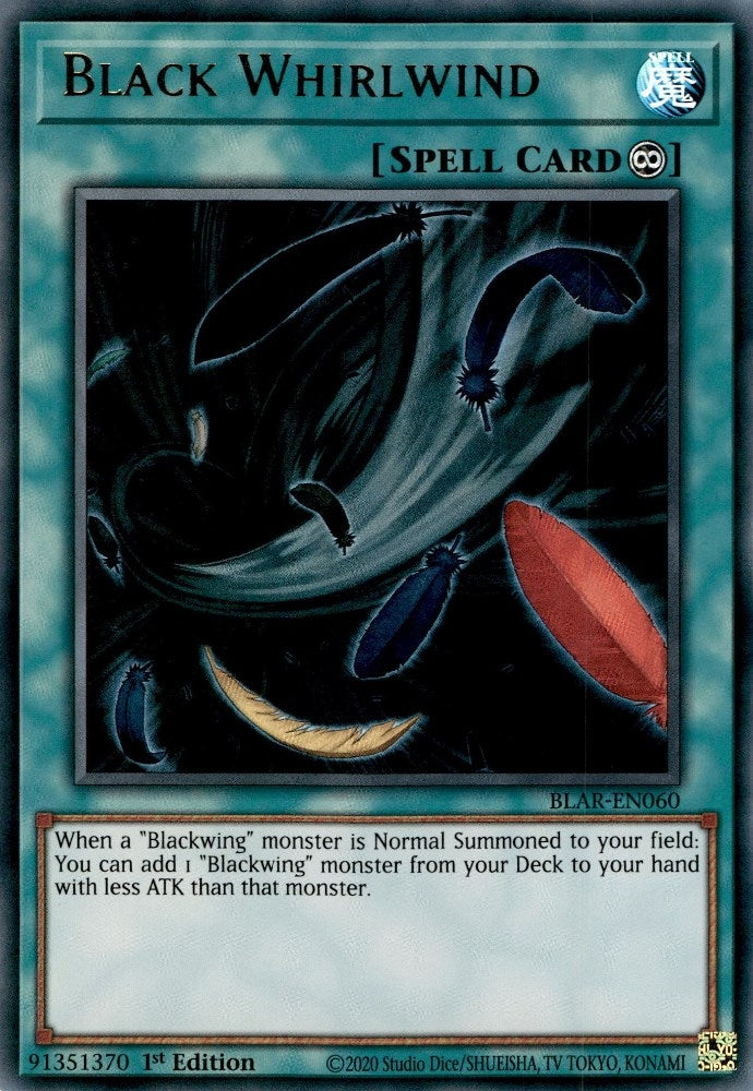 Image for Black Whirlwind (BLAR-EN060) (BLAR) - YuGiOh