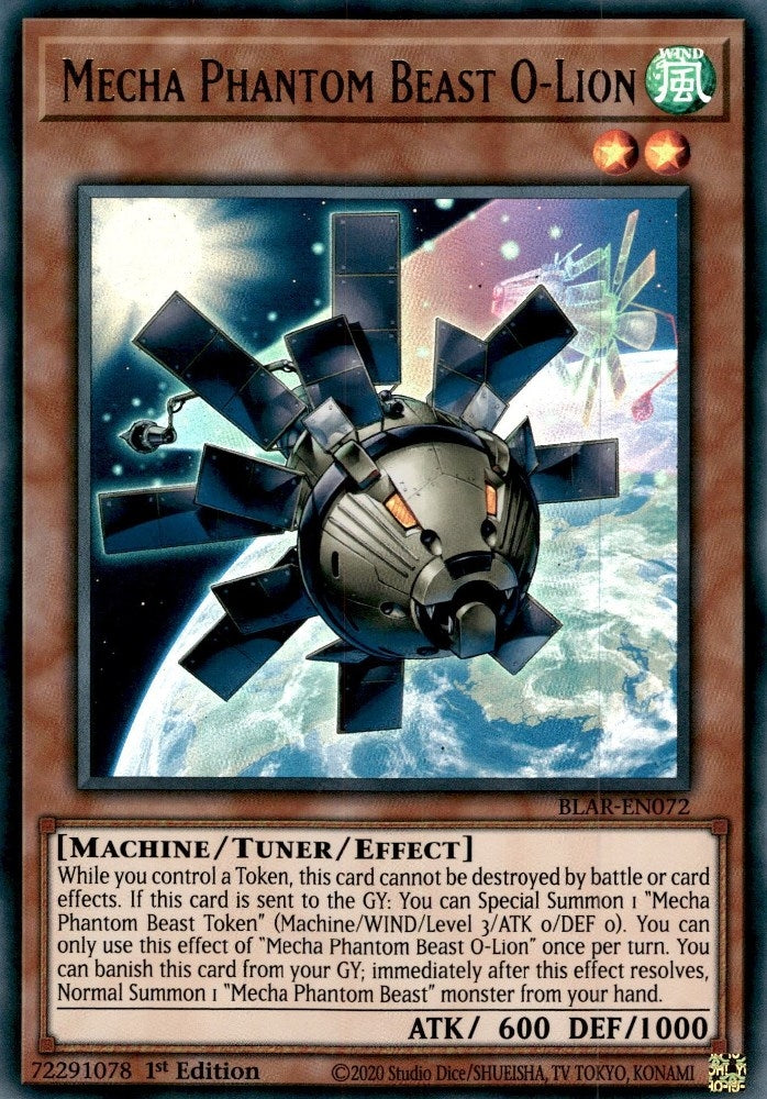 Image for Mecha Phantom Beast O-Lion (BLAR-EN072) (BLAR) - YuGiOh