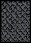 Image for Double Matte Sleeve - Dragonhide - Black (50-Pack) - Card Sleeves