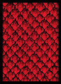 Image for Double Matte Sleeve - Dragonhide - Red (50-Pack) - Card Sleeves
