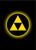 Image for Double Matte Art Sleeve - Absolute Iconic Triforce (50-Pack) - Card Sleeves
