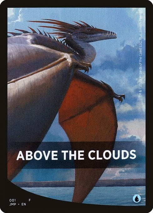 Image for Above the Clouds Theme Card (1) (Jumpstart) - Magic: The Gathering