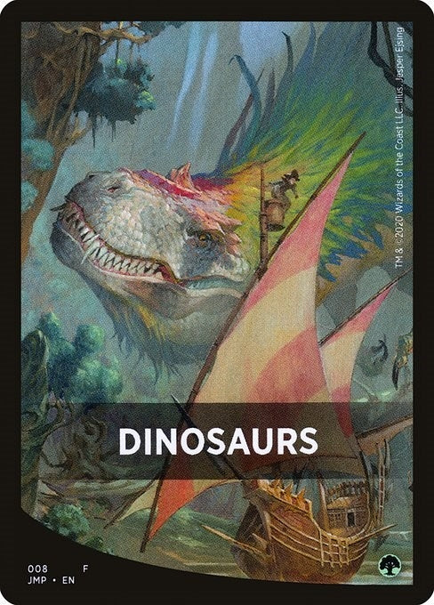Image for Dinosaurs Theme Card (8) (Jumpstart) - Magic: The Gathering