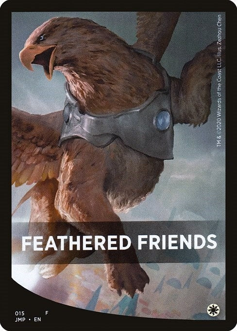 Image for Feathered Friends Theme Card (15) (Jumpstart) - Magic: The Gathering