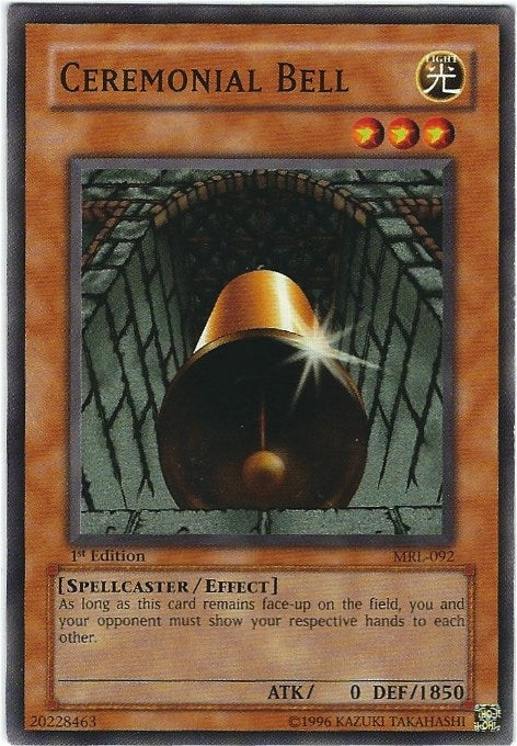 Image for Ceremonial Bell (MRL-092) (MRL-EN) - YuGiOh