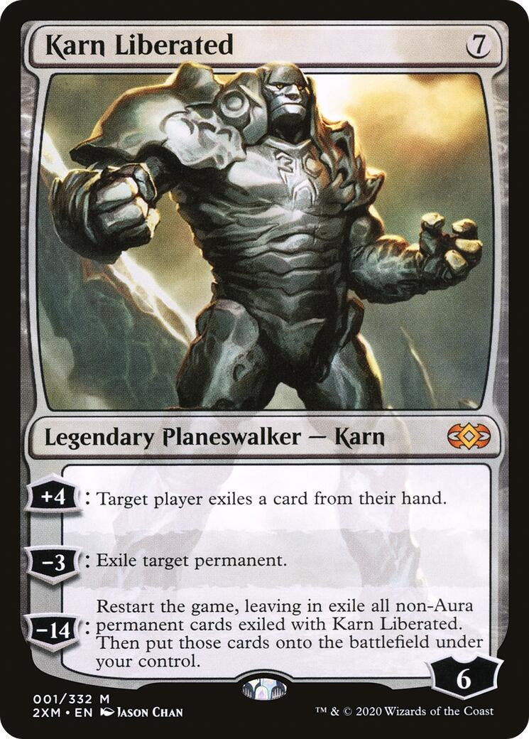 Image for Karn Liberated (1) (Double Masters) - Magic: The Gathering