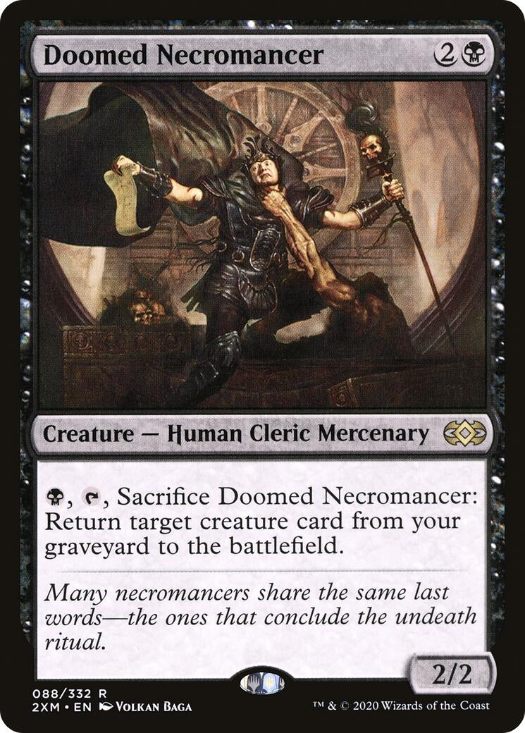 Image for Doomed Necromancer (88) (Double Masters) - Magic: The Gathering