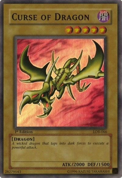 Image for Curse of Dragon (LOB-066) (LOB) - YuGiOh