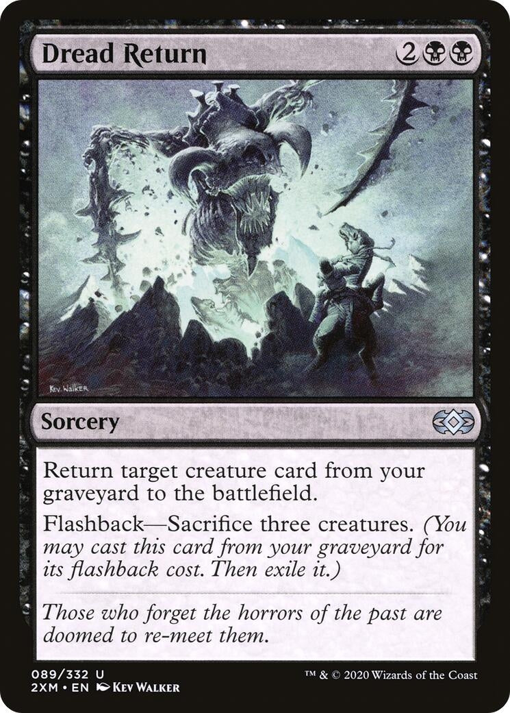 Image for Dread Return (89) (Double Masters) - Magic: The Gathering
