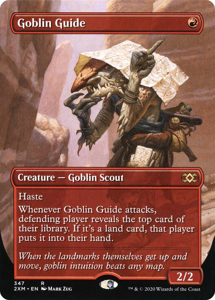 Image for Goblin Guide (Borderless) (347) (Double Masters) - Magic: The Gathering