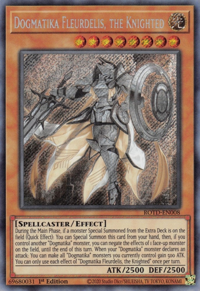 Image for Dogmatika Fleurdelis, the Knighted (ROTD-EN008) (ROTD) - YuGiOh
