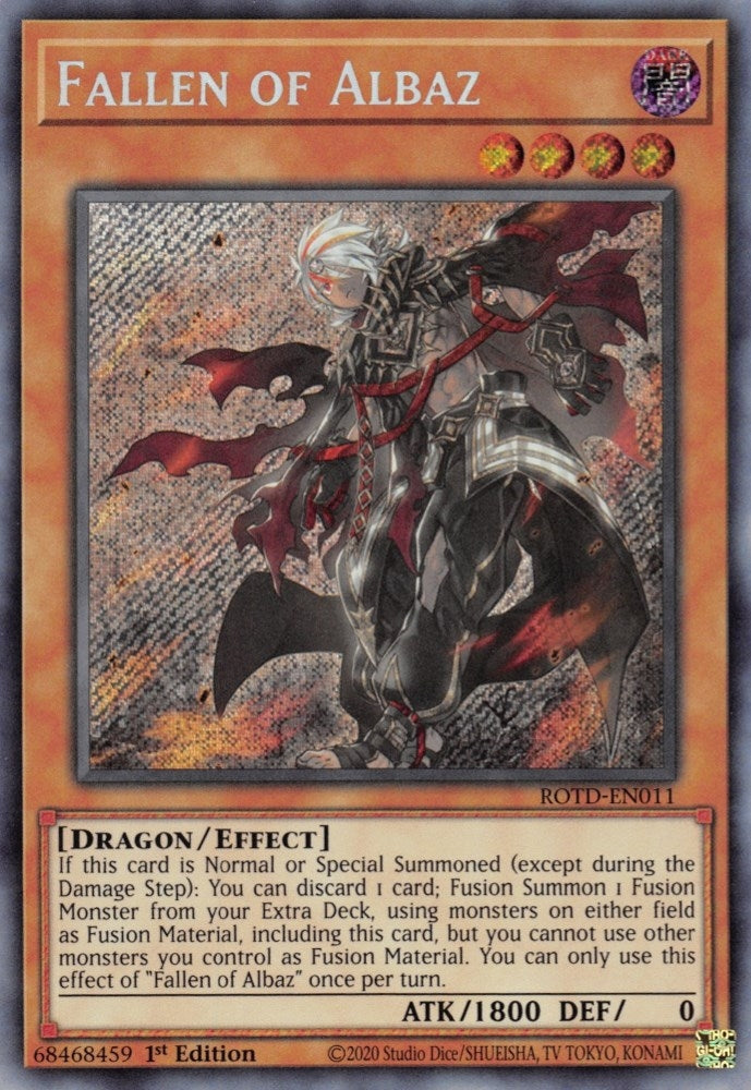 Image for Fallen of Albaz (ROTD-EN011) (ROTD) - YuGiOh